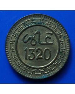 Morocco   2 Mazunas AH1320 Y# 15.1  