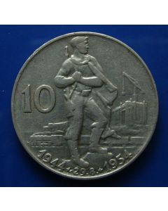 Czechoslovakia 10 Korun1954km# 40