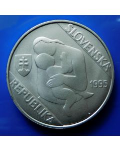 Slovakia	 200 Korun	1995	 100th Ann. Birth of Mikulas Galanda - Silver / BU