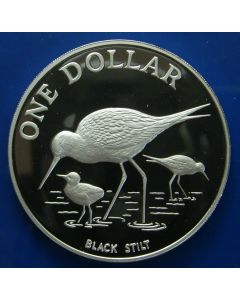New Zealand  Dollar1985km# 55a 