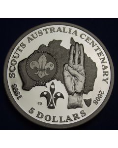 Australia  5 Dollars2008km# 1050  