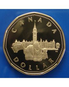 Canada Dollar1992km# 218  Proof 