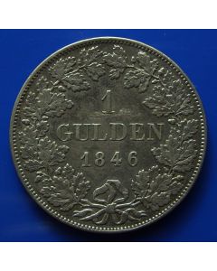 German States  Bayern Gulden1846 km# 788
