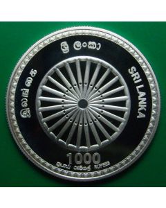 Sri Lanka 1000 Rupees2011 km#185 