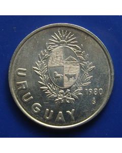 Uruguay  Nuevo Peso1980 km# 74 