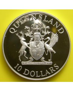 Australia  10 Dollars1989km#114