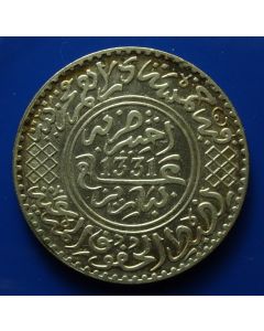 Morocco   5 Dirhams AH1331 Pa Y# 32 