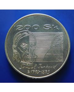 Slovakia	 200 Korun	1996	 200th Ann. Birth of Samuel Jurkovic - Silver