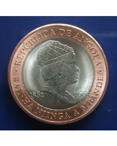 Angola 20 Kwanzas 2014  Queen Rainha Nijinga - unc