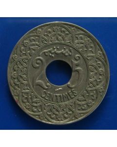 Morocco   25 Centimes1924 Y# 34.2  