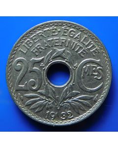 France  25 Centimes1932 km# 867a Schön# 19