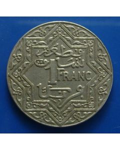 Morocco   Franc1924 Y# 36.2  
