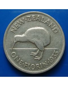 New Zealand  Florin1933 km# 4 