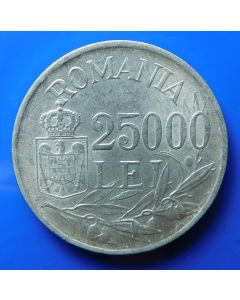 Romania  25000 Lei1946km# 70 