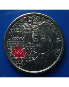 Canada  25 Cents2013 km# 1700A 