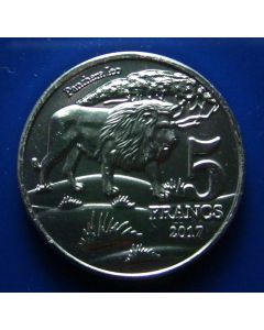 Katanga5 Francs2017 # new