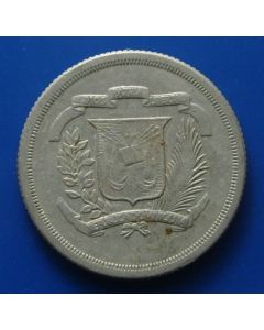 Dominican Republic25 Centavos1981km# 51