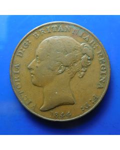 Jersey 	1/13 Shilling	1844	 - VICTORIA  D.G. BRITANNIAR