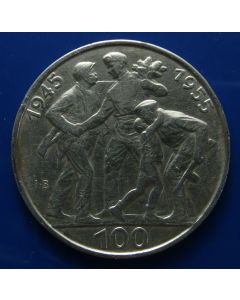 Czechoslovakia 100 Korun1955km# 45