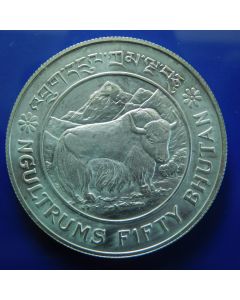 Bhutan 	 50 Ngultrums	1981	 - Yak – F.A.O. World Food Day - Silver 