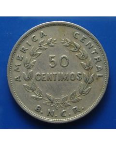 Costa Rica  50 Centimos1948 km# 176 