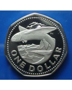 Barbados Dollar1974km# 14.1
