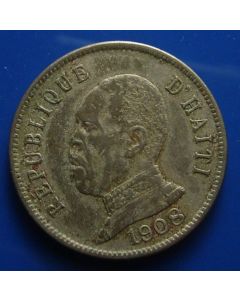 Haiti  50 Centimes1908 km# 56 