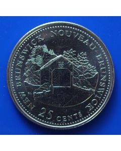 Canada 25 Cents1992km# 203 