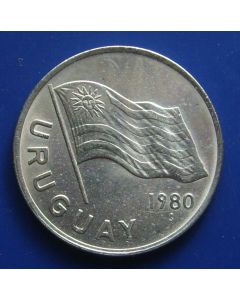 Uruguay  5 Nuevos Pesos1980 km# 75  