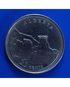 Canada 25 Cents1992km# 221 