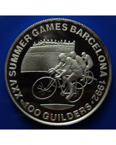 Suriname  100 Gulden1992km# 41.2  Schön# 39