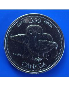 Canada 25 Cents1999km# 345 