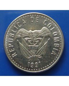 Colombia  50 Pesos1991 km# 283.1