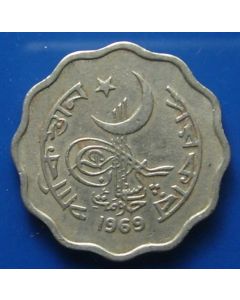 Pakistan 10 Paisa1969km# 31 