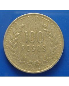 Colombia  100 Pesos1993 km# 285.1 