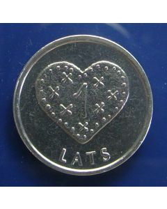 Latvia  Lats2011 km# 127