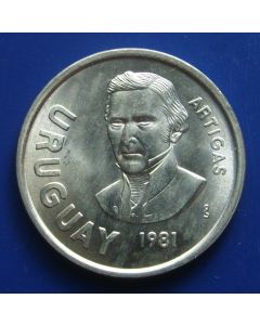 Uruguay  10 Nuevos Pesos1981 km# 79 