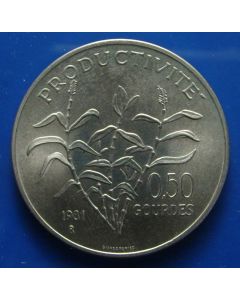 Haiti  50 Centimes1981 km# 148 