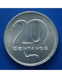 Cape Verde  20 Centavos1977 km# 15