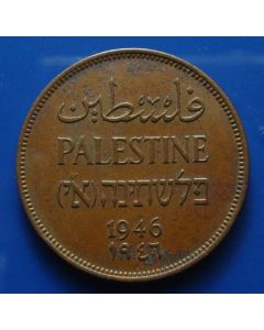 Palestine  2 Mils1946 km# 2    Schön# 2