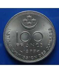 Comoros100 Francs1977km# 13