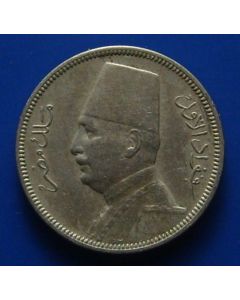 Egypt  2 Milliemes1929PBkm# 345   Schön# 52