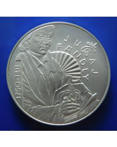 Slovakia	 200 Korun  2000	250th Anniversary of Juraj Fandly's birth – Silver