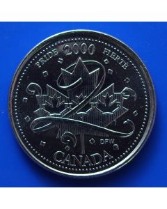 Canada 25 Cents2000km# 384.2 