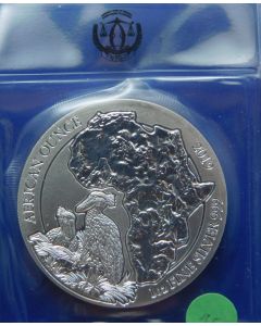 Rwanda 	 50 Francs	2019	 Shoebill (Balaeniceps rex) and chick in the nest