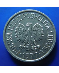 Poland 	 20 Groszy	1977	