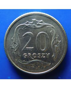 Poland 	 20 Groszy	1992