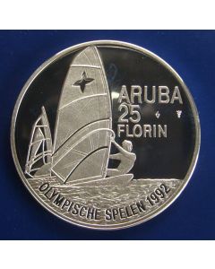 Aruba  25 Florin1992km# 10 Schön# 11