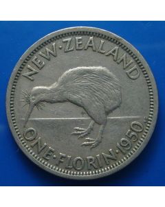 New Zealand  Florin km# 18 