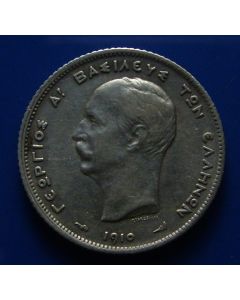 Greece  Drachma1910km#60  